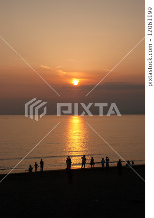 Kageuma海岸的日落 Kageuma海岸的日落 12061199