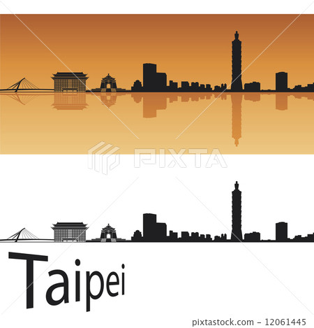Taipei skyline 12061445