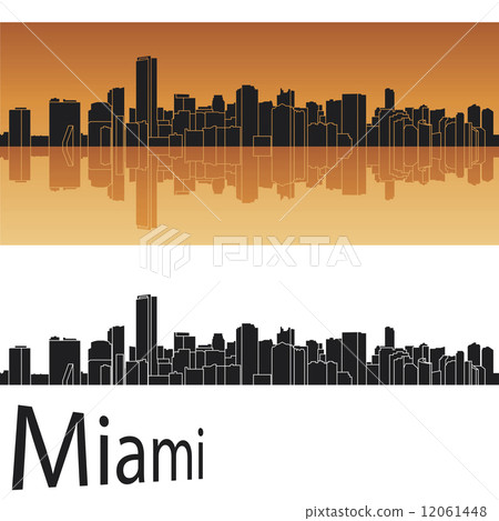 Miami skyline Miami skyline 12061448