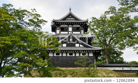 Takada Castle ruins park Mino's oar 12062894