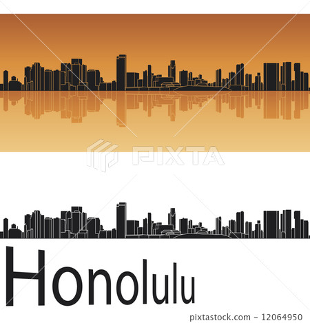 Honolulu skyline 12064950