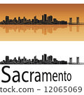 Sacramento skyline 12065069