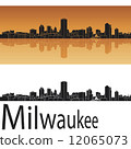 Milwaukee skyline 12065073