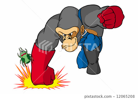 Dani punch gorilla red gloves with shadow Dani punch gorilla red gloves with shadow 12065208