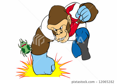 Tick punch gorilla blue gloves Tick punch gorilla blue gloves 12065282