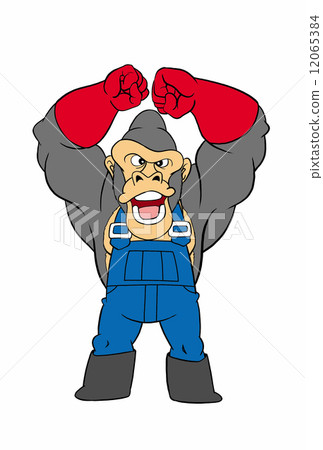 Guts pose gorilla red gloves Guts pose gorilla red gloves 12065384