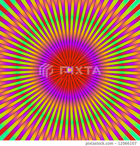 Colorful Abstract Psychedelic Art Background. Vector Illustratio Colorful Abstract Psychedelic Art Background. Vector Illustratio 12066107