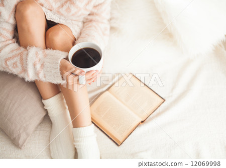 woman on the bed woman on the bed 12069998