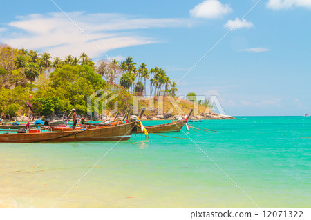 Boat in Phuket Thailand Boat in Phuket Thailand 12071322