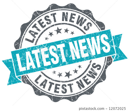 Latest news turquoise grunge retro vintage isolated seal Latest news turquoise grunge retro vintage isolated seal 12072025