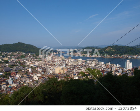 Hiroshima, Onomichi, Onomichi Ohashi and Shinomido Bridge Hiroshima, Onomichi, Onomichi Ohashi and Shinomido Bridge 12072854