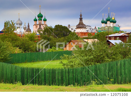 Rostov the Great - ancient small Russian town 12075108
