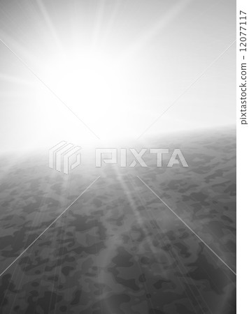 Sunset at sea, horizon with summer sun Sunset at sea, horizon with summer sun 12077117