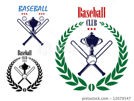 Baseball sport club emblem Baseball sport club emblem 12078547