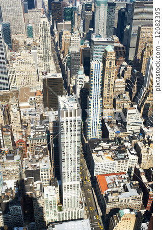 Cityscape view of Manhattan from Empire State Building Cityscape view of Manhattan from Empire State Building 12082395