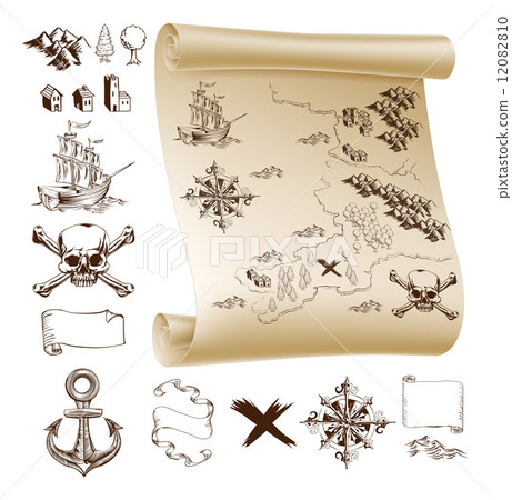Treasure map kit 12082810