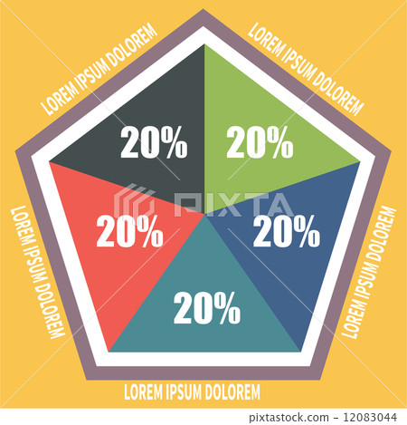 Minimalistic vector illustration of progress meter Minimalistic vector illustration of progress meter 12083044