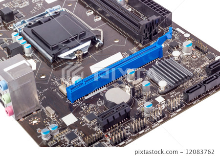 Electronic collection - Computer motherboard without CPU cooler 12083762