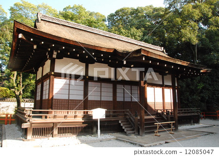 "Shoso (Honto)" (Shoso-ga Shrine) in Shimogamo Shrine (Kamo Oga Shrine) (Shimogamizukawa Town, Sakyo-ku, Kyoto City) "Shoso (Honto)" (Shoso-ga Shrine) in Shimogamo Shrine (Kamo Oga Shrine) (Shimogamizukawa Town, Sakyo-ku, Kyoto City) 12085047