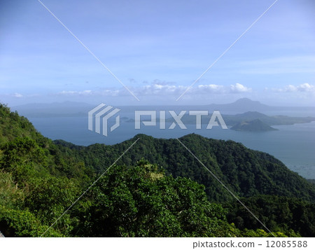 Tar Lake in Tagaytay, Philippines Tar Lake in Tagaytay, Philippines 12085588