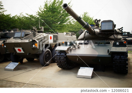 74 Tank & Cougar (96 Type Equipment Armored Car) Ground Self Defense Force Public Relations Center (Rikkun Land) 74 Tank & Cougar (96 Type Equipment Armored Car) Ground Self Defense Force Public Relations Center (Rikkun Land) 12086021