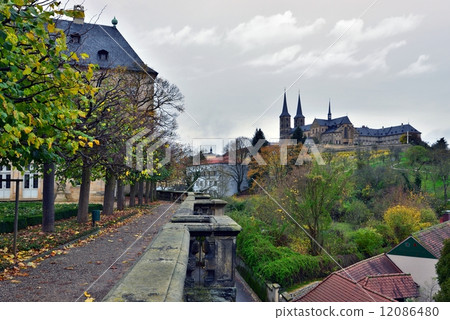 Bamberg, Germany, Famous place- rose garden. 12086480