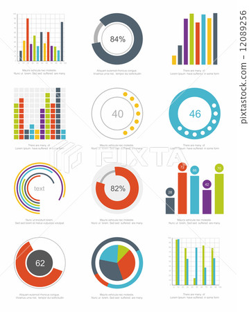 set of infographics elements set of infographics elements 12089256