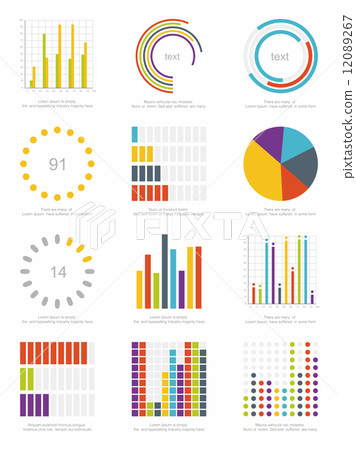 set of infographics elements set of infographics elements 12089267
