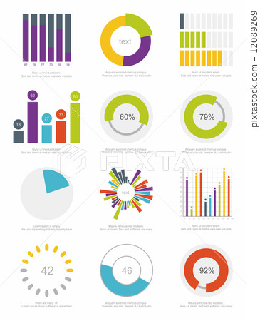set of infographics elements set of infographics elements 12089269