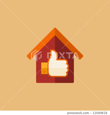 Real Estate Icon. 12089616