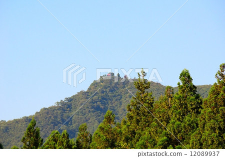 View of Sakado castle from Kununoya guest house View of Sakado castle from Kununoya guest house 12089937