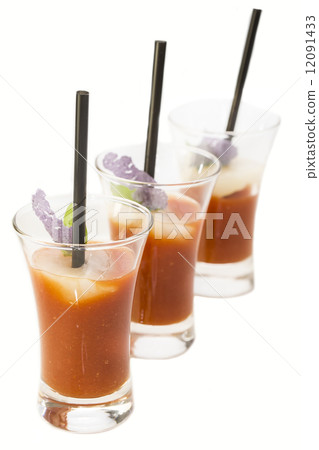 canape with meat vegetables and seafood canape with meat vegetables and seafood 12091433