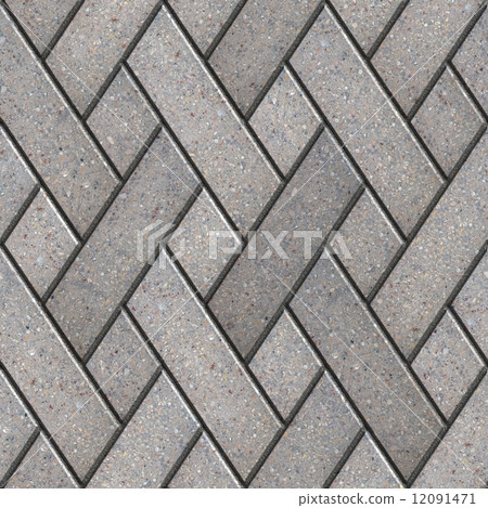 Decorative Pattern Fragment of Gray Paving Slabs. Decorative Pattern Fragment of Gray Paving Slabs. 12091471