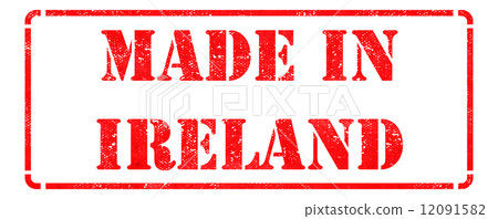 Made in Ireland on Red Stamp. 12091582