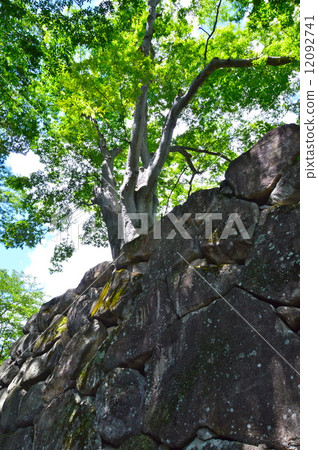 小諸城的石垣(小野市丁長野縣) 小諸城的石垣(小野市丁長野縣) 12092741