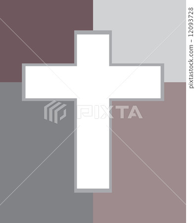Two Tone Jesus Cross - Stock Illustration [12093728] - PIXTA
