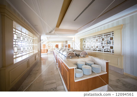 Buffet heated trays ready for service 12094561