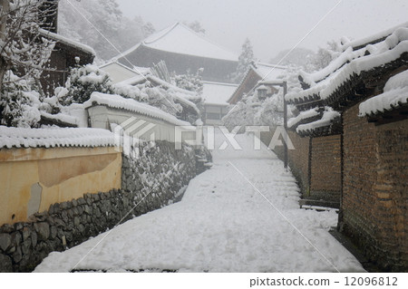 雪景Todaiji寺Fejun-do回來的方法 雪景Todaiji寺Fejun-do回來的方法 12096812