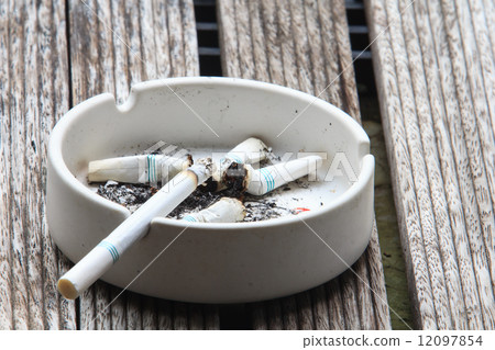 Cigarette and ashtray 12097854