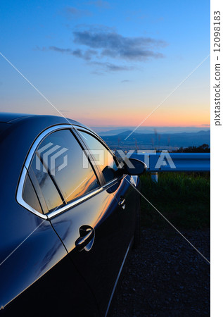 Reflection of sunset 12098183