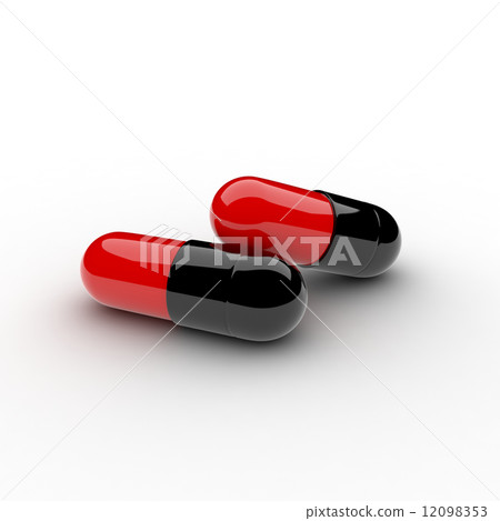 3d render of pills 12098353