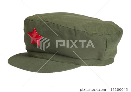 chinese mao style cap isolated on white 12100043