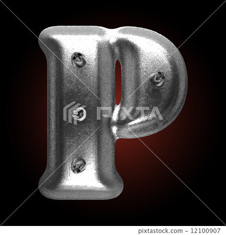 vector metal construction figure p 12100907