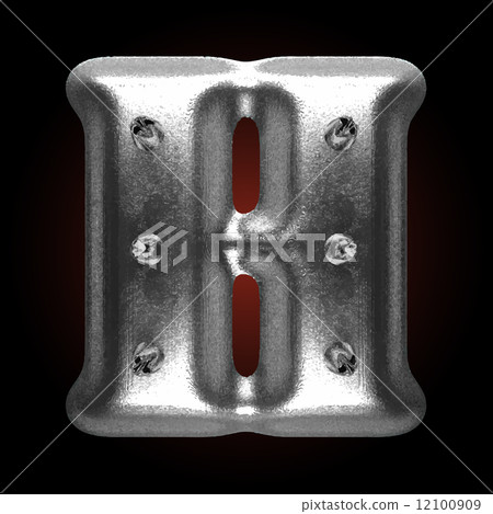 vector metal construction figure h 12100909