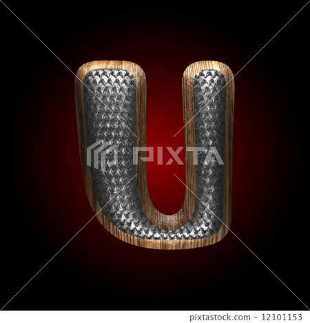 vector metal and wood figure u 12101153
