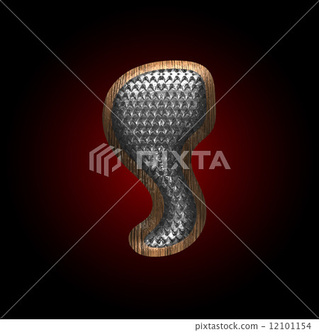 vector metal and wood figure s 12101154