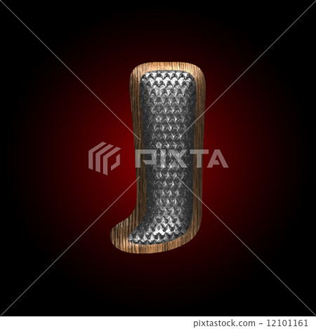 vector metal and wood figure j 12101161