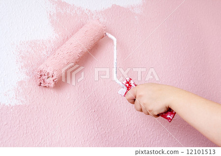 painting a wall in pink painting a wall in pink 12101513