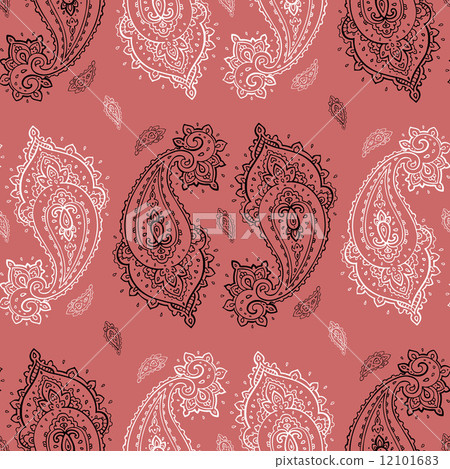Seamless Paisley pattern. Seamless Paisley pattern. 12101683