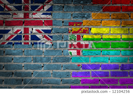 Dark brick wall - LGBT rights - Fiji 12104256